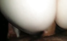 Taking cock in her ass