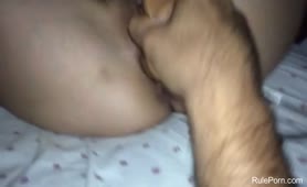 Fucking her pussy deep and hard POV style