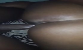 Big booty black girl getting pussy pounded
