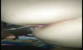White blonde doll hammered by meaty black dick 