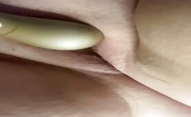 Masturbating hot closeup 